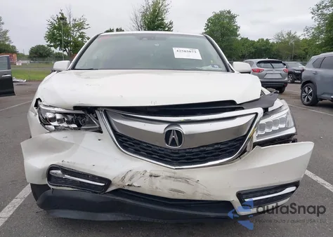 2015 Acura Mdx Technology z USA, uszkodzony, nr VIN 5FRYD4H4XFB012140